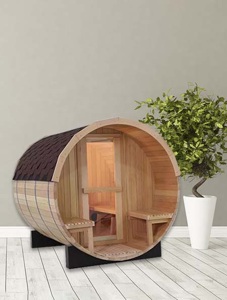Panlabas na Sauna Room