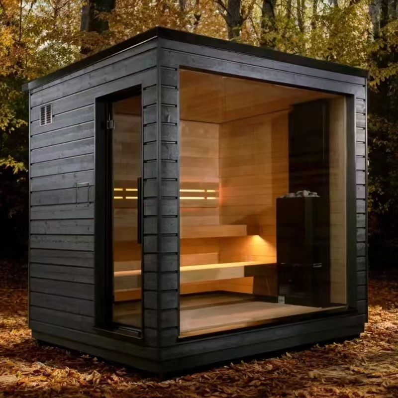 Ang Suzhou Zhongye Sauna Equipment Co, Ltd ay naglulunsad ng bagong panlabas na istilo ng landscape na sauna room.