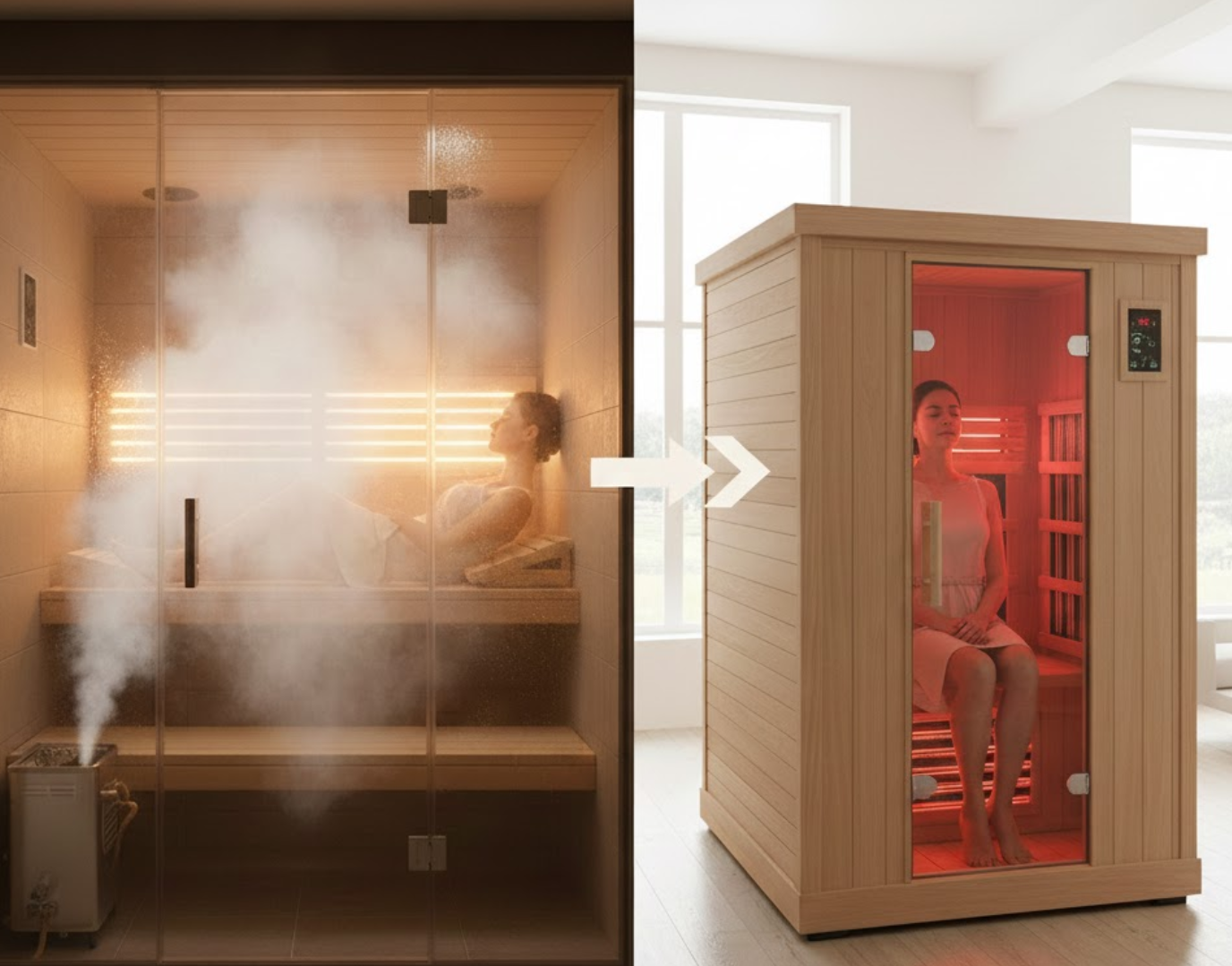 Steam kumpara sa Far-Infrared Sauna: Alin ang mas mahusay para sa iyong kalusugan at tahanan? Steam kumpara sa Far-Infrared Sauna: Alin ang mas mahusay para sa iyong kalusugan at tahanan?