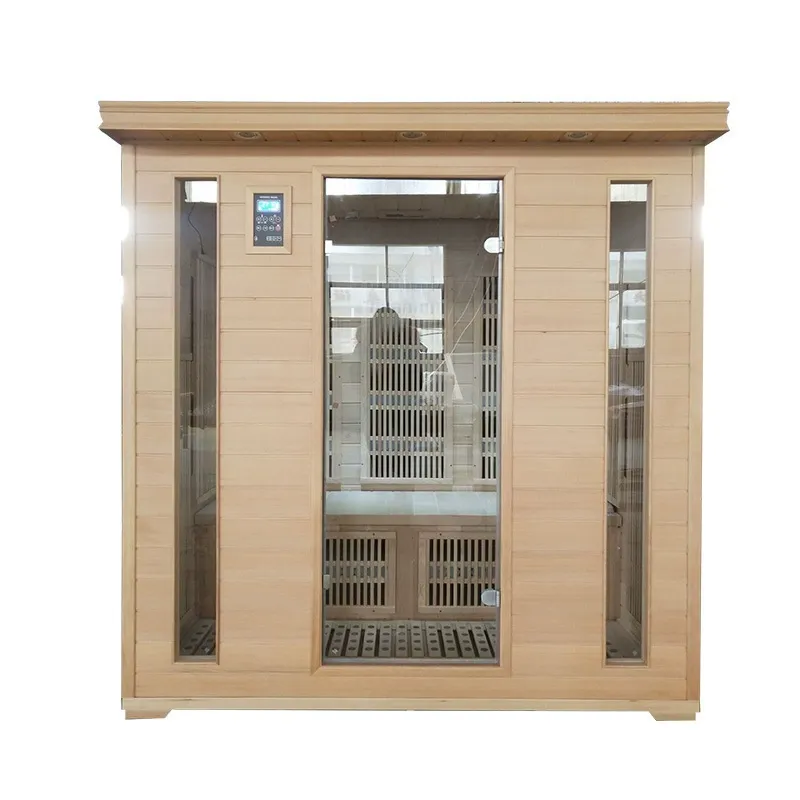 Hemlock malayo-infrared sauna room 3-4 tao