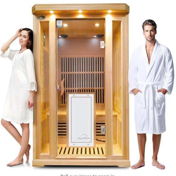 Infrared sauna room para sa 2 tao