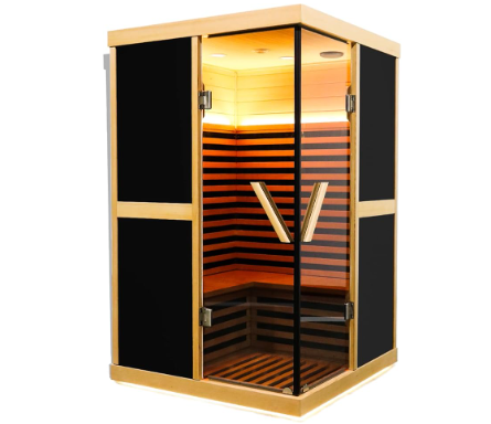 Mobile home 2-person infrared sauna room
