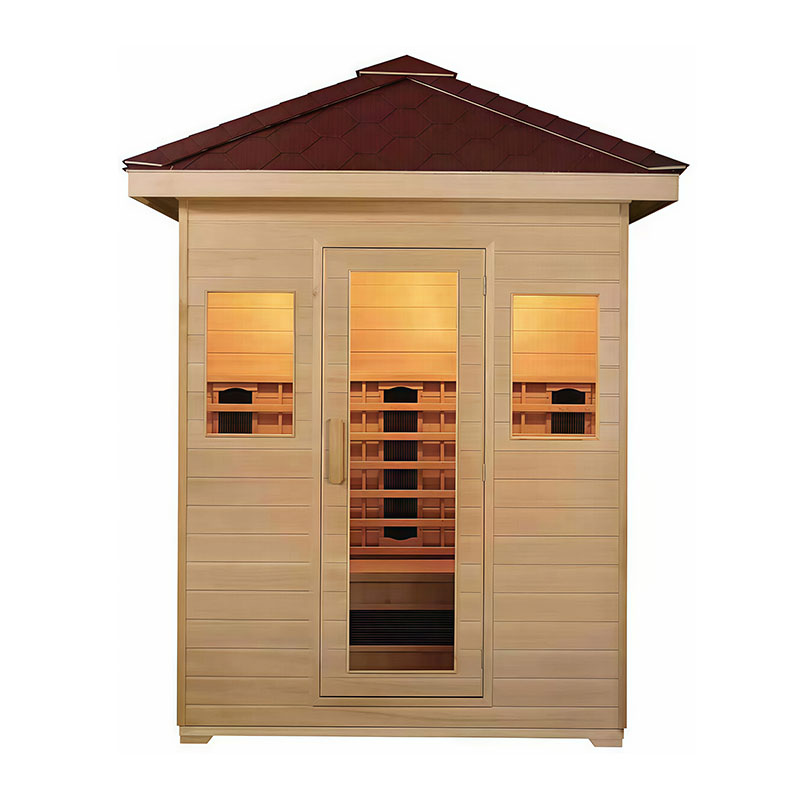 2-taong panlabas na sauna room