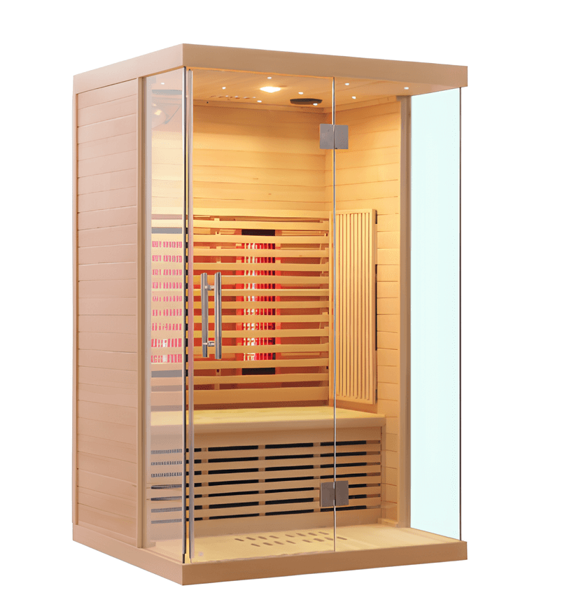 Bagong Disenyo Buong-Spectrum Infrared Sauna-2-person Home Health Healing Sauna Room Bagong Disenyo Buong-Spectrum Infrared Sauna-2-person Home Health Healing Sauna Room