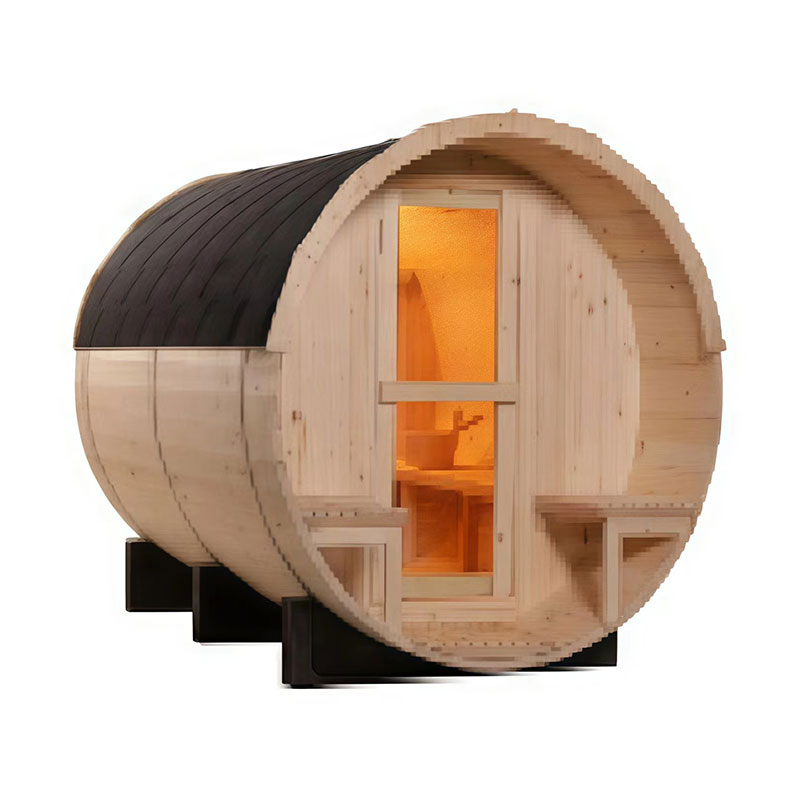 Panlabas na Wooden Barrel Sauna